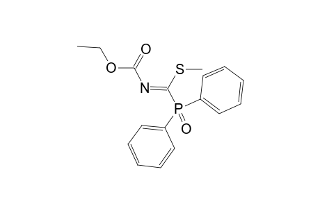 N-(Ethoxycarbonyl)-diphenylphosphonothioimidic acid methyl ester