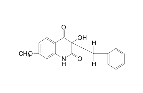 3-benzyl-3-hydroxy-7-methoxy-2,4(1H,3H)-quinolinedione