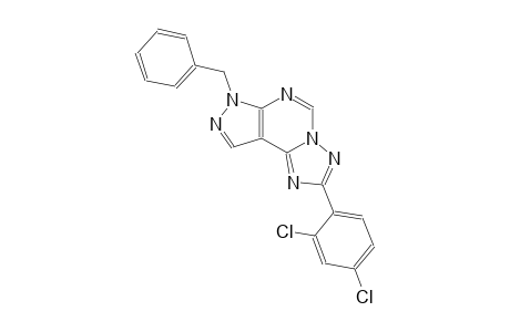 7-benzyl-2-(2,4-dichlorophenyl)-7H-pyrazolo[4,3-e][1,2,4]triazolo[1,5-c]pyrimidine