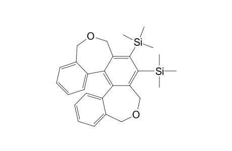 4,5-Bis(trimethylsilyl)-1,3,6,8-tetrahydrobenzo[c]benzo[5',6']oxepino[3',4':5,6]benzo[e]oxepin