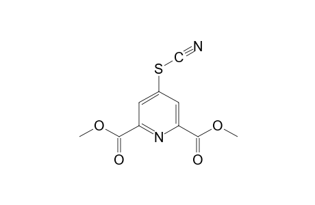 4-(thiocyanato)-2,6-pyridinedicarboxylic acid, dimethyl ester