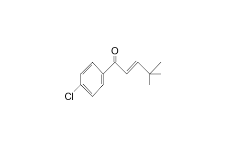 2-Penten-1-one, 1-(4-chlorophenyl)-4,4-dimethyl-