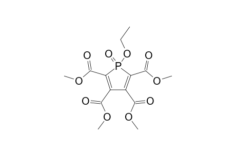 1-ethoxy-1-keto-1$l^{5}-phosphacyclopenta-2,4-diene-2,3,4,5-tetracarboxylic acid tetramethyl ester