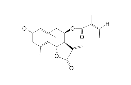 EUPATOLIDE,2-A-HYDROXY,8-ANGELATE=COSTUNOLIDE,8-B-ANGELOYLOXY-2-A-HYDROXY-A