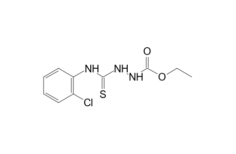 3-[(o-chlorophenyl)thiocarbamoyl] carbazic acid, ethyl ester