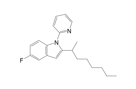 5-Fluoro-2-(octan-2-yl)-1-(pyridin-2-yl)-1H-indole