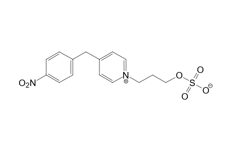 1-(3-hydroxypropyl)-4-(p-nitrobenzyl)pyridinium hydroxide, hydrogen sulfate, inner salt