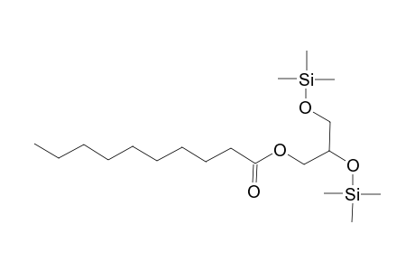 Decanoic acid, 2,3-bis(trimethylsiloxy)propyl ester