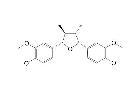 VERRUCOSIN;REL-(7S,8S,7'R,8'S)-4,4'-DIHYDROXY-3,3'-DIMETHOXY-DELTA(1,3,5,1',3',5')-8.8',7.O.7'-NEOLIGNAN