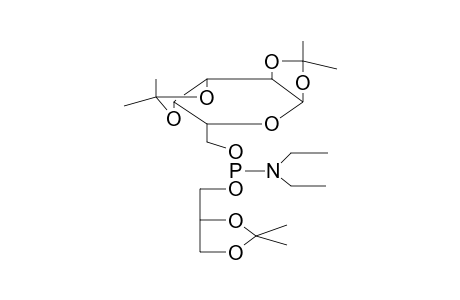 DIETHYLAMIDO(D,ALPHA-2,3-ISOPROPYLIDENEDIOXY-1-PROPOXY)(1,2;3,4-DI-O-ISOPROPYLIDENE-ALPHA-D-GALACTOPYRANOSO-6)PHOSPHITE