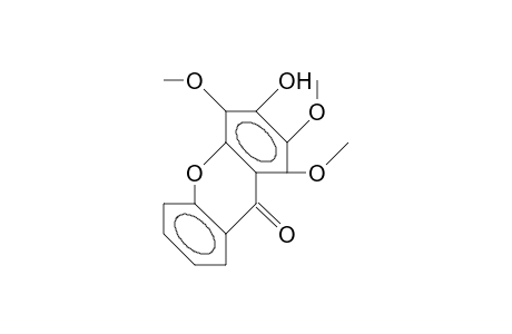 1,2,4-Trimethoxy-3-hydroxyxanthone