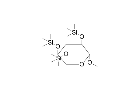 Methyl-2,3,4-tris-O-trimethylsilyl.beta.-D-xylopyranosid