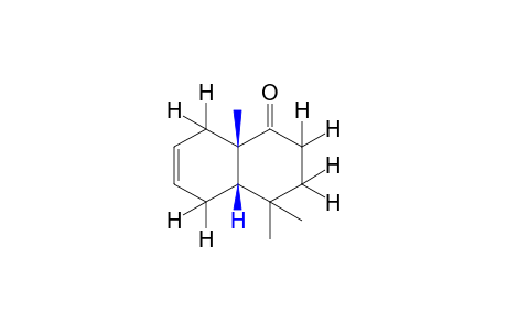 (+/-)-3,4,4abeta,5,8,8abeta-hexahydro-4,4,8a-trimethyl-1(2H)-naphthalenone