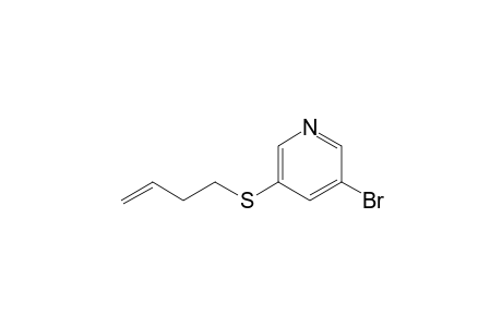 3-Bromanyl-5-but-3-enylsulfanyl-pyridine