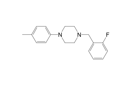 1-(2-Fluorobenzyl)-4-(4-methylphenyl)piperazine