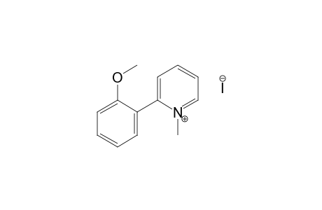 2-(o-methoxyphenyl)-1-methylpyridinium iodide