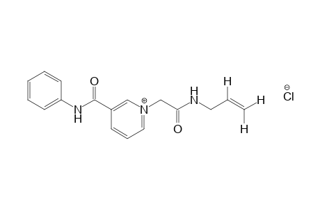 1-[(allylcarbamoyl)methyl]-3-(phenylcarbamoyl)pyridinium chloride