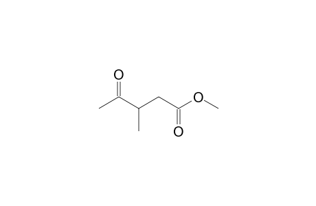 Pentanoic acid, 3-methyl-4-oxo-, methyl ester