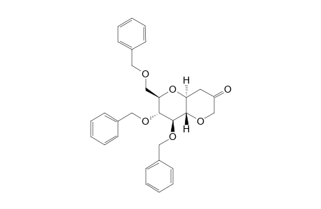 (1R,6S,8R,9S,10S)-9,10-BIS-(BENZYLOXY)-8-BENZYLOXYMETHYL-2,7-DIOXABICYCLO-[4.4.0]-DECANE-4-ONE