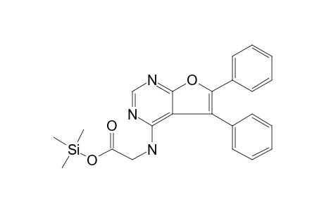 (5,6-Diphenylfuro[2,3-D]pyrimidin-4-yl)glycine, tms