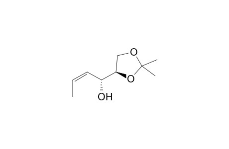 (Z,1R)-1-[(4R)-2,2-dimethyl-1,3-dioxolan-4-yl]-2-buten-1-ol