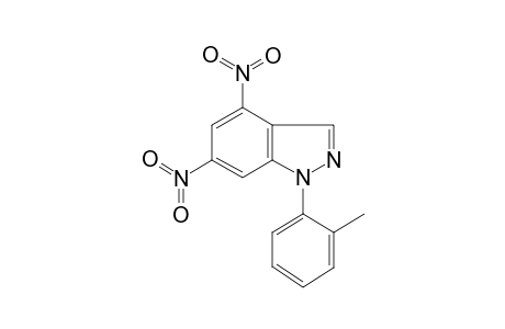 1-(2-Methylphenyl)-4,6-dinitro-1H-indazole