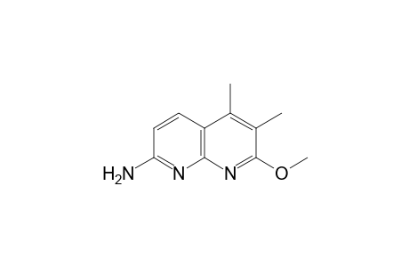 1,8-Naphthyridin-2-amine, 7-methoxy-5,6-dimethyl-