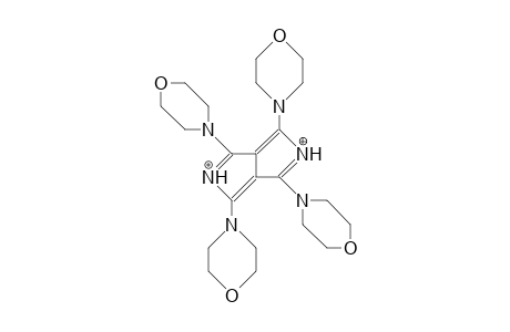 1,3,4,6-Tetramorpholino-2,5-diaza-pentalene di-nh dication