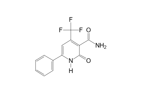 1,2-dihydro-2-oxo-6-phenyl-4-(trifluoromethyl)-3-pyridinecarboxamide