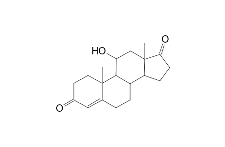 Androst-4-ene-3,17-dione, 11-hydroxy-, (11.beta.)-