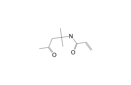 N-(1,1-dimethyl-3-oxobutyl)acrylamide