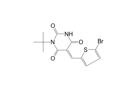 (5E)-5-[(5-Bromo-2-thienyl)methylene]-1-tert-butyl-2,4,6(1H,3H,5H)-pyrimidinetrione