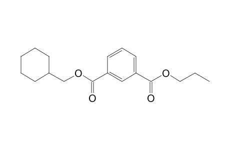 Isophthalic acid, cyclohexylmethyl propyl ester