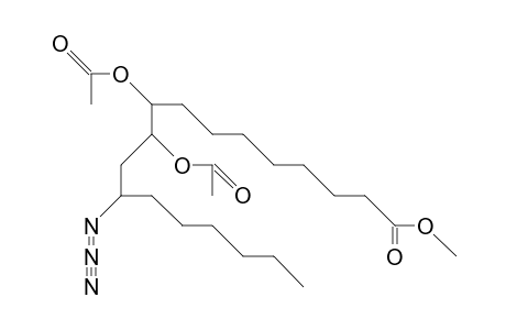 Methyl-12-azido-cis-9,10-diacetyl-octadecanoate