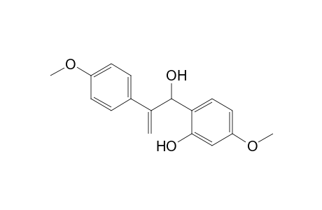 1-(2-Hydroxy-4-methoxyphenyl)-2-(4-methoxyphenyl)prop-2-en-1-ol