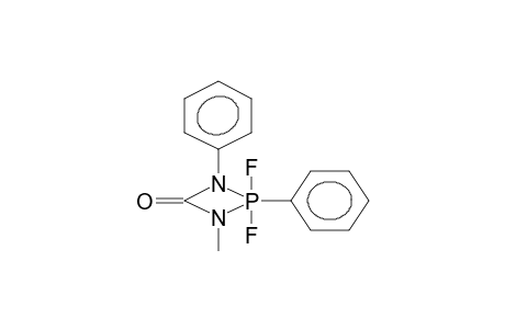 1-METHYL-2,3-DIPHENYL-2,2-DIFLUORO-2,1,3-PHOSPHADIAZETIDINONE