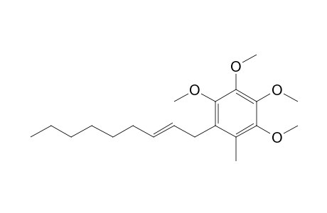 3,4,5,6-Tetramethoxy-2-methyl-1-(non-2-en-1-yl)benzene