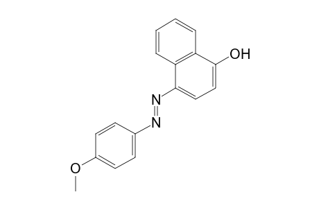 4-[(p-methoxyphenyl)azo]-1-naphthol