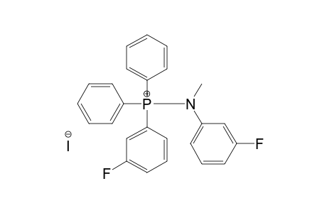 N-METHYL-N-(META-FLUOROPHENYL)-IMINO-META-FLUOROPHENYLDIPHENYLPHOSPHONIUM-IODIDE