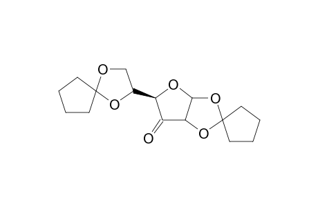 .alpha.-D-ribo-Hexofuranos-3-ulose, 1,2:5,6-di-O-cyclopentylidene-