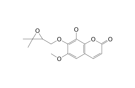 7-[(3,3-Dimethyl-2-oxiranyl)methoxy]-8-hydroxy-6-methoxy-1-benzopyran-2-one