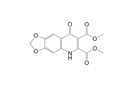 5,8-Dihydro-8-oxo-1,3-dioxolo[4,5-G]quinoline-6,7-dicarboxylic acid, dimethyl ester