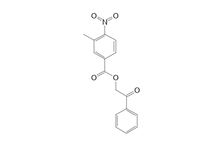 4-nitro-m-toluic acid, ester with 2-hydoxyacetophenone