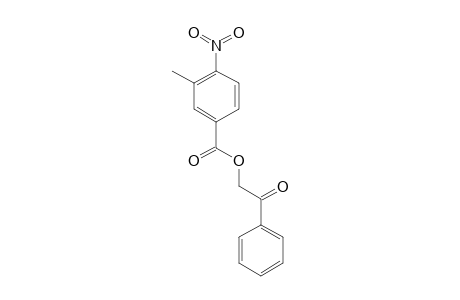 4-Nitro-m-toluic acid, ester with 2-hydoxyacetophenone