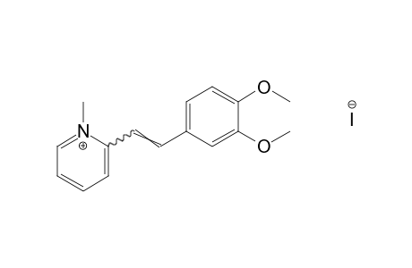 2-(3,4-dimethoxystyryl)-1-methylpyridinium iodide