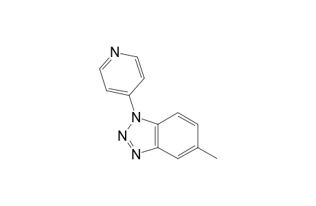 5-Methyl-1-(4-pyridyl)-1H-1,2,3-benzotriazole