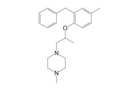 1-(2-(2-benzyl-4-methylphenoxy)propyl)-4-methylpiperazine