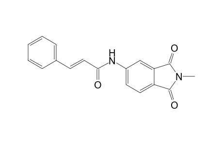 (2E)-N-(2-Methyl-1,3-dioxo-2,3-dihydro-1H-isoindol-5-yl)-3-phenyl-2-propenamide