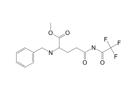 L-Glutamine, N-benzyl-, N'-trifluoroacetyl-, methyl ester