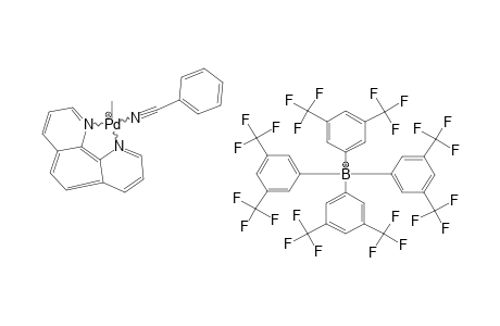 (1,10-PHENANTHROLINE)PD(CH3)(NCC6H5)+((CF3)2C6H3)4B-